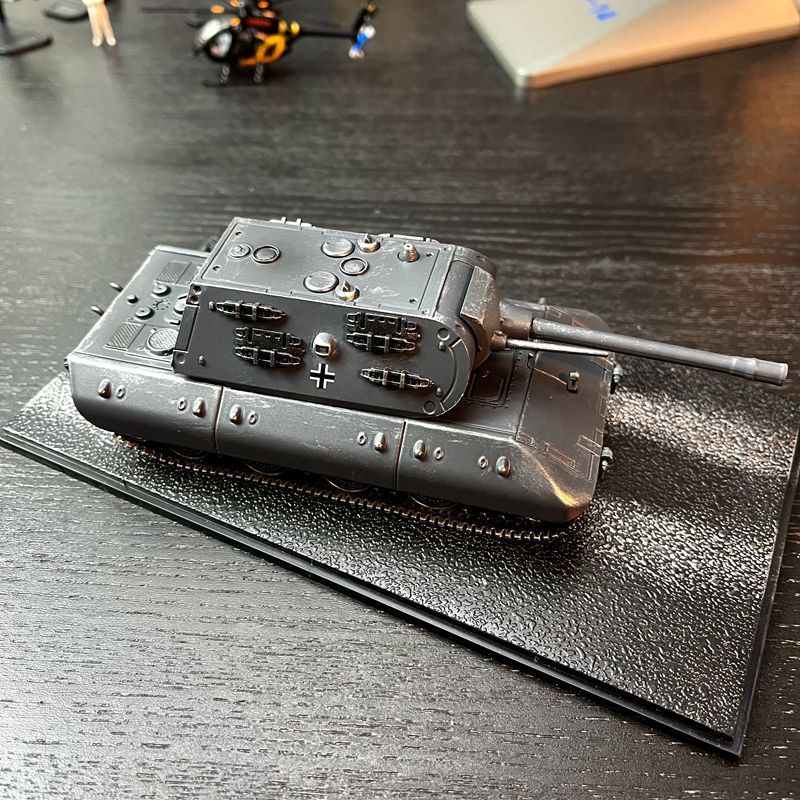 World of Tanks Blitz 1:72 合金戦車モデル ドイツ Pz.Kpfw E-100 戦車モデル装飾品|undefined