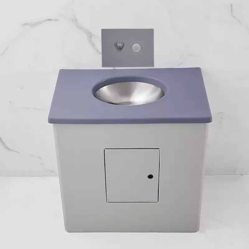 Yuli Soft-Packed Washbasin Bathroom Cabinet Hospital School Prison Anti-Collision Silicone Safety Prison Stainless Steel Washbasin