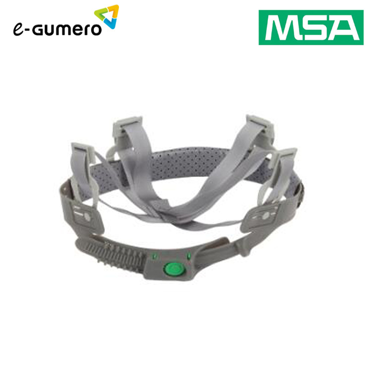 梅思安10146322安全帽一指键帽衬 PVC吸汗带安全帽帽衬