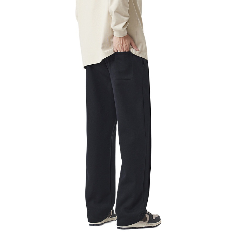 Nuevos pantalones pesados de estilo masculino estilo casual pantalones de diseño linea pantalones largos sueltos pantalones deportivos rectos