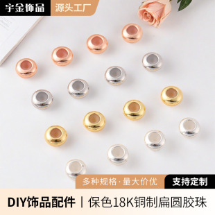 ��ɫ18K�~�Ʊ�A�z�������z�{���鶨λ���zȦ����diy�Ʒ���