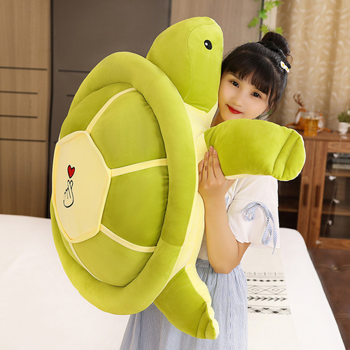 Cute down cotton turtle doll plush toy soft turtle baby turtle doll pillow cushion cushion cloth doll