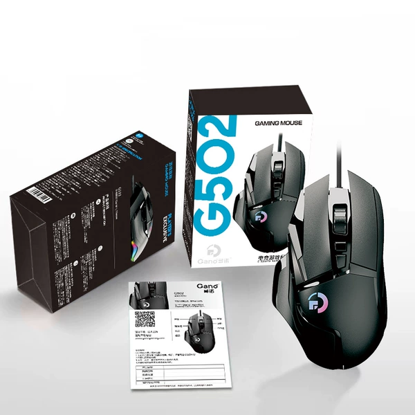 G502 Patriotic Upgrade Black [A825F-1000Hz-12800DPI]