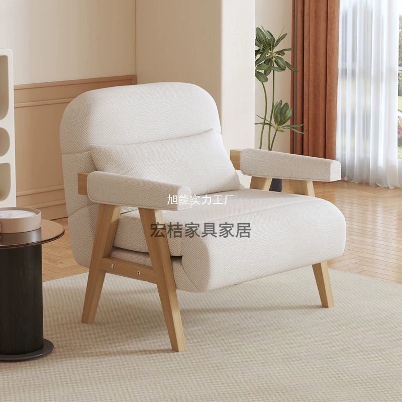 Складной диван-кровать двойного назначения, складной диван для одной маленькой квартиры, двойной балкон, гостиная в японском стиле, многофункциональная из массива дерева