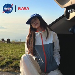 NASALike 2本の木 同じスタイル Kロン 2本の木 コントラストカラー 1992 小さな木 クローン ジャケット 男女兼用 小さな木の家
