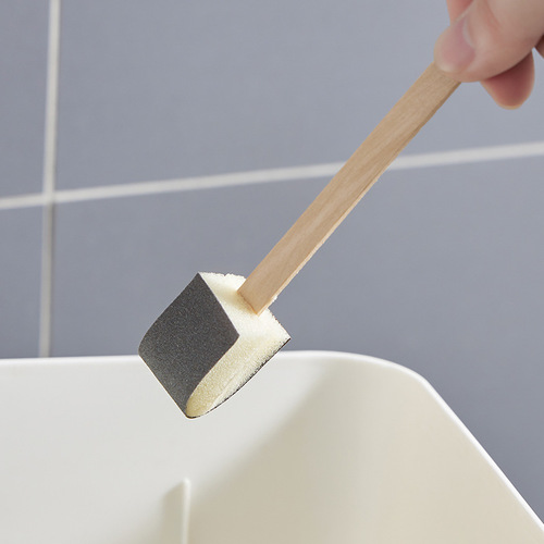 Toilet Brush Disposable Toilet Abrasive Brush Household No-Dead Angle Universal Small Brush Set Bathroom Cleaning Artifact