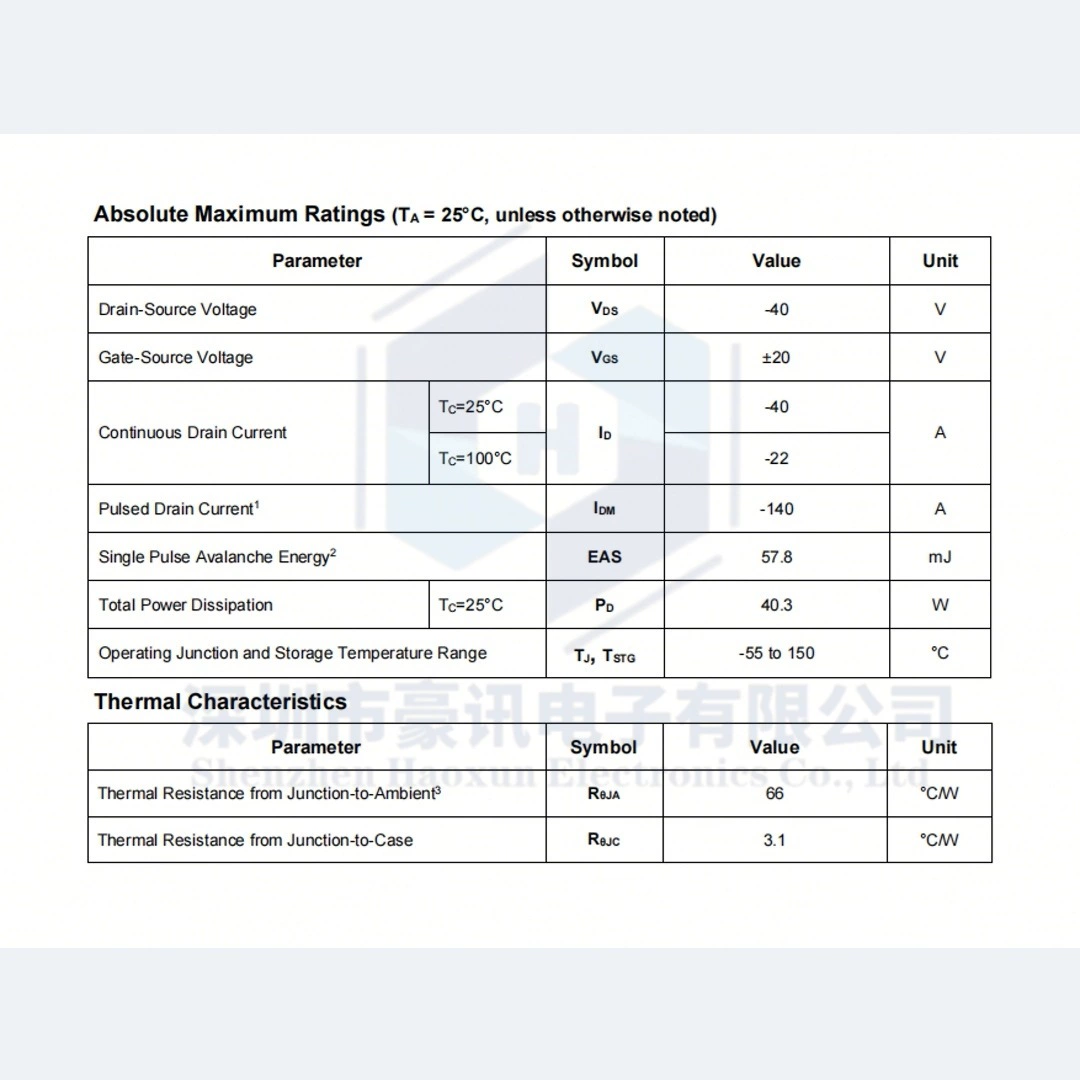 40V 40A заводской товар, MOSFET полевой транзистор TO-252 P-канал 13.5 мОм AP40P04D