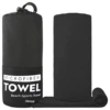 Black cylinder bag