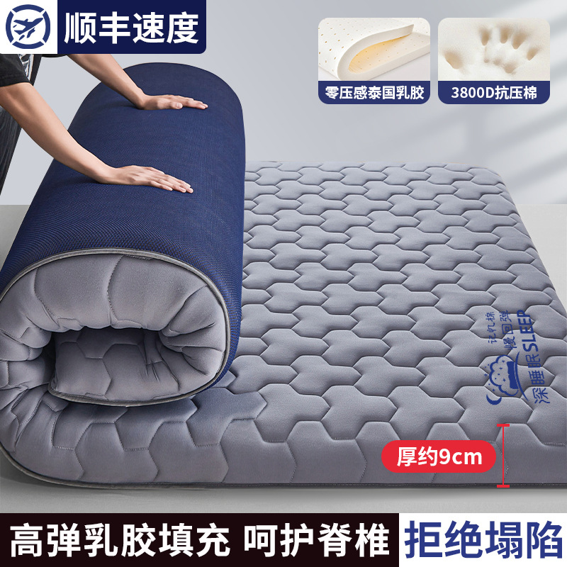 Colchón de látex cojín dormitorio cojín dormitorio dormitorio cojín de tatami individual alquiler cojín de alquiler