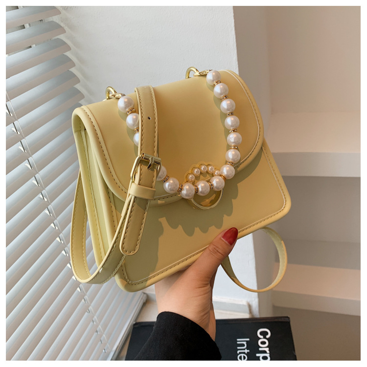 Wholesale Accessories Geometric Pearl Chain Messenger Bag Nihaojewelry display picture 41