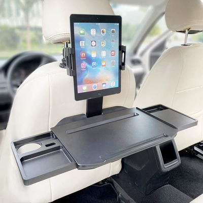 Table for Writing Homework and Using a — Car table board - childrens-model-matte-black-with-tablet-stand