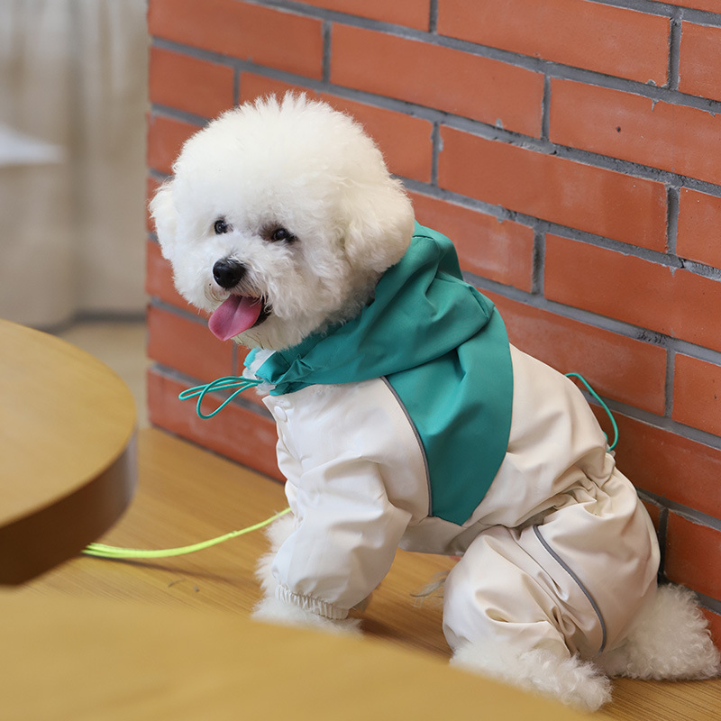 Ropa para perros, impermeable para cachorros, chaqueta fina de verano, Teddy Yorkshire, mascota, cachorro, gato