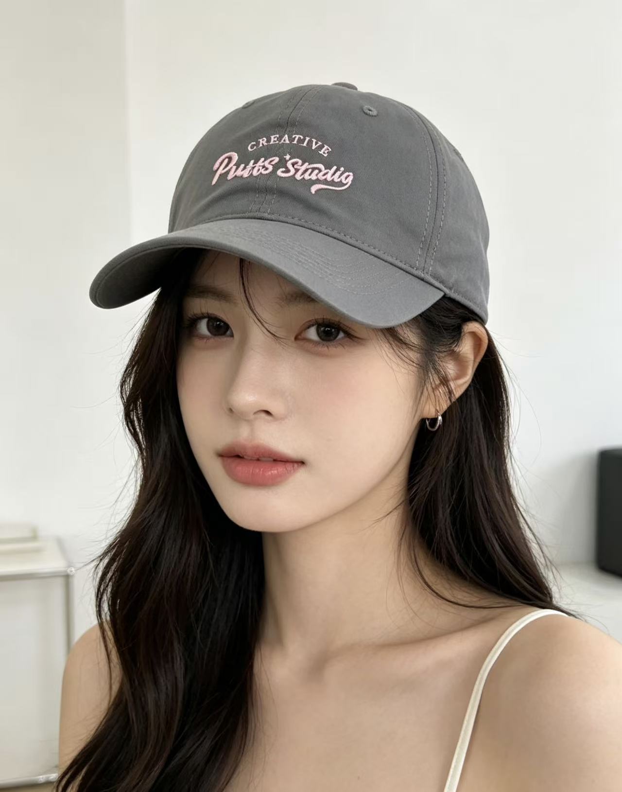 Korean-style neutral vintage soft-top premium water-washed cotton baseball cap men's fashion commuter sun-visor duck-bill cap couple trendy