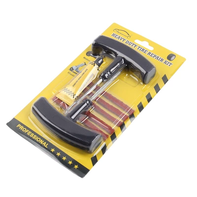 Car Tire Repair Tool Kempinq və səyahət - black-and-gray-8-piece-card-set
