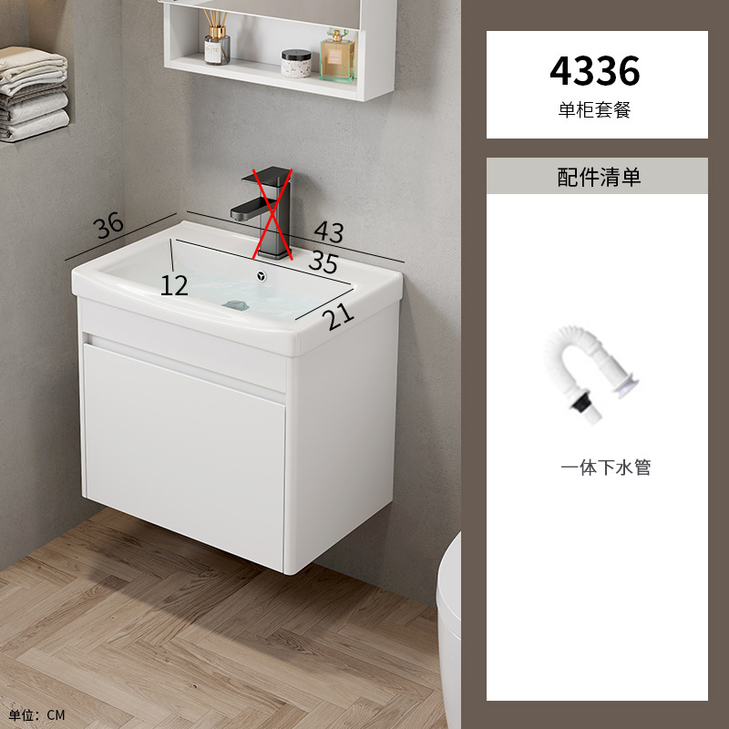 43 gabinete de cerámica + agua