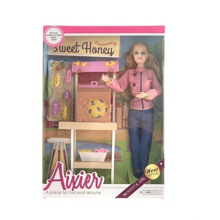 BABI Doll 11 Inch Solid-body Joint Doll Play-house Toy Barbie Doll Role-playing Cross-border Explosion