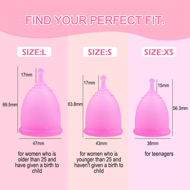 Explosiones transfronterizas de gran capacidad de tazas menstruales alternativas tampones de toallas sanitarias tazas de tía tazas de luna image 2