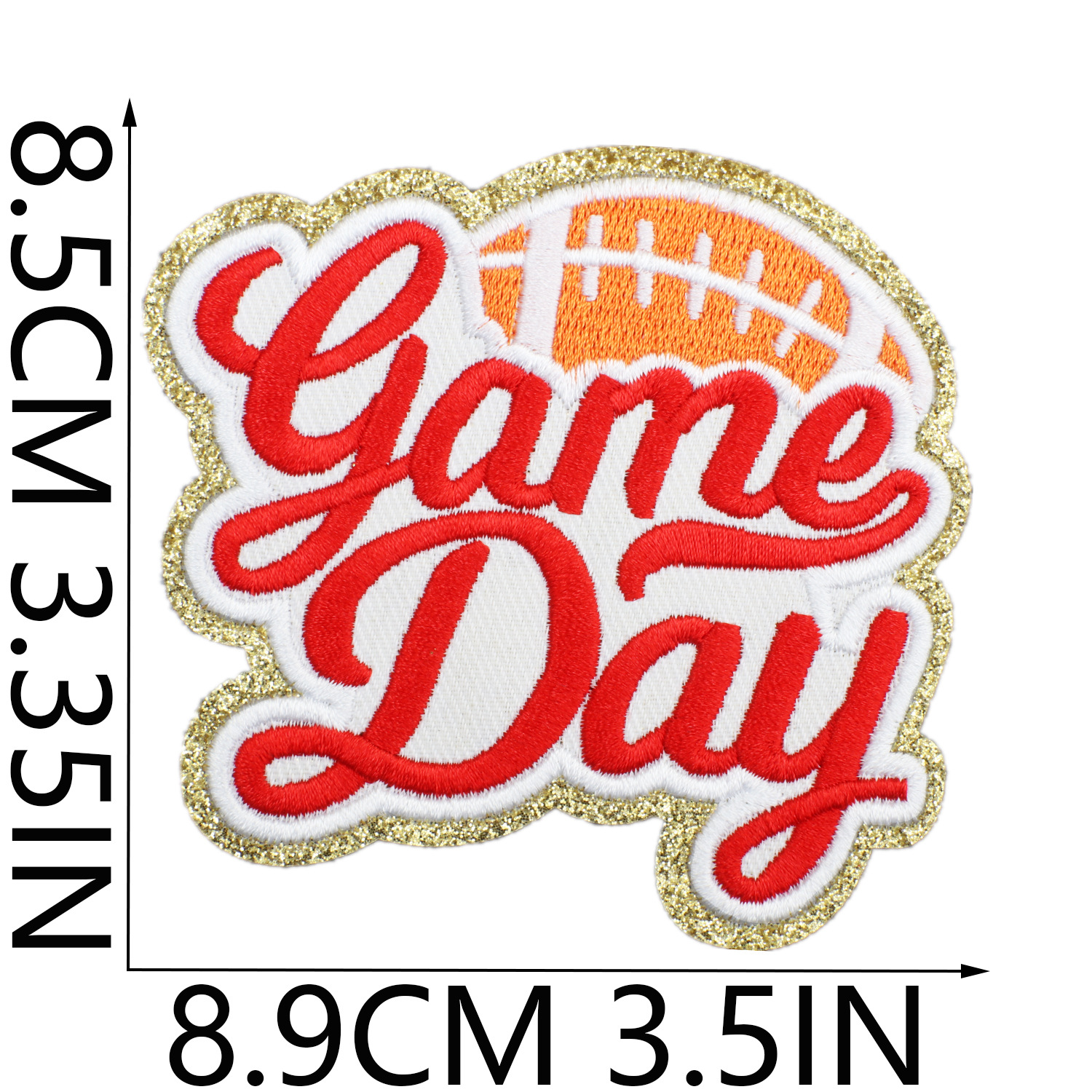 3g Weight Clothing Sticker Patches Classification 1 Piece Quantity Polyester Material Letter Pattern Casual, Elegant, Lady Style Embroidery Craft 1 Piece Casual Elegant Lady Letter Polyester Clothing Sticker Patches 4