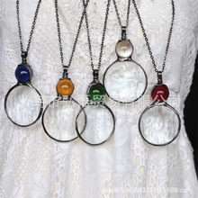 �羳�¿��Ŵ��R�����朶Y�� MAGNIFIER PENDANT NECKLACE