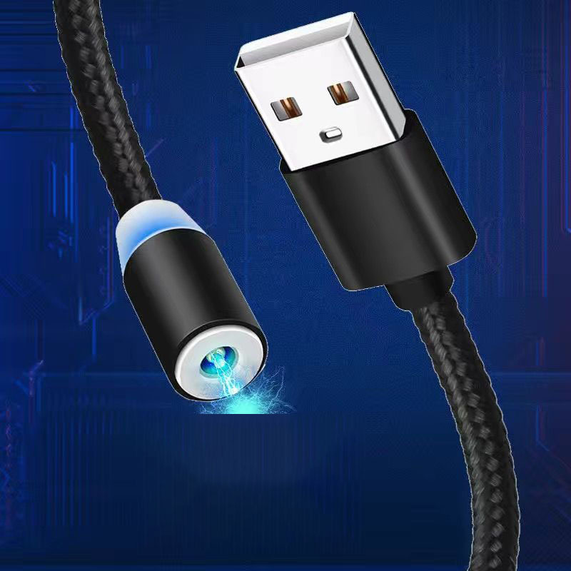 120W三合一磁吸充电线快充适用苹果vivo小米oppo安卓Type-C数据线|undefined