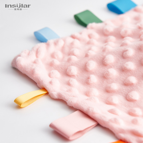 Infant DouDou Tag Soothing Cloth Cartoon Soothing Cloth Newborn DouDou Handkerchief Baby Sleep Soothing Cloth Doll