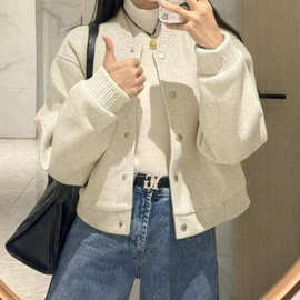 棒球服夹克短款外套女春秋冬季2026年新感超好看上衣