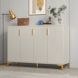 Cream Wind Internet Popular Shoe Cabinet Home Entrance Corridor Large Capacity Storage Cabinet Entrance Hall Storage Cabinet Entrance Cabinet Storage Cabinet