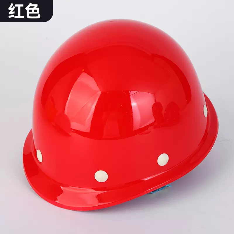 安全帽工地国标加厚防砸建筑施工男防护头盔劳保嘉运ABS防撞