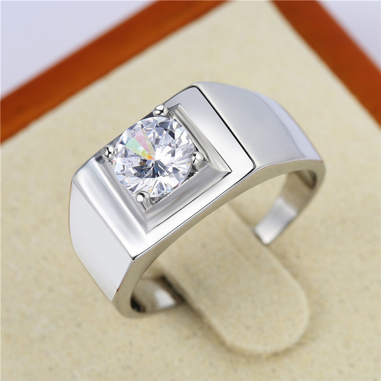 Simple Style Geometric Stainless Steel Men's Rings display picture 34