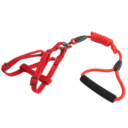 Dog leash vest style medium and large dog Golden Retriever Labrador puppy harness dog walking rope dog chain