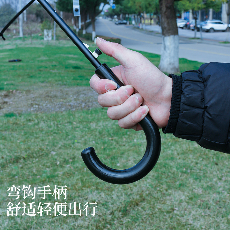 Nuevo 16 hueso paraguas transparentes ins viento impresión transparente ver estilo minimalista literatura y arte pequeño fresco paraguas resistentes al viento