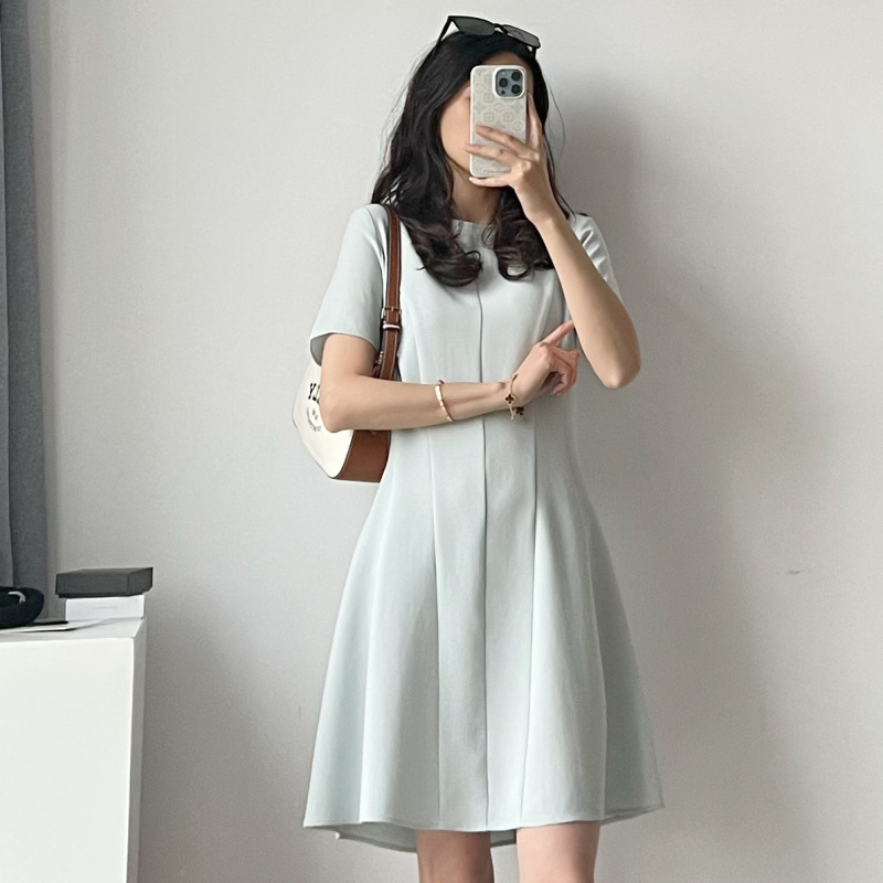 24-year new triacetate multi-piece three-dimensional cut short dress 24-year new triacetate multi-piece three-dimensional cut short dress