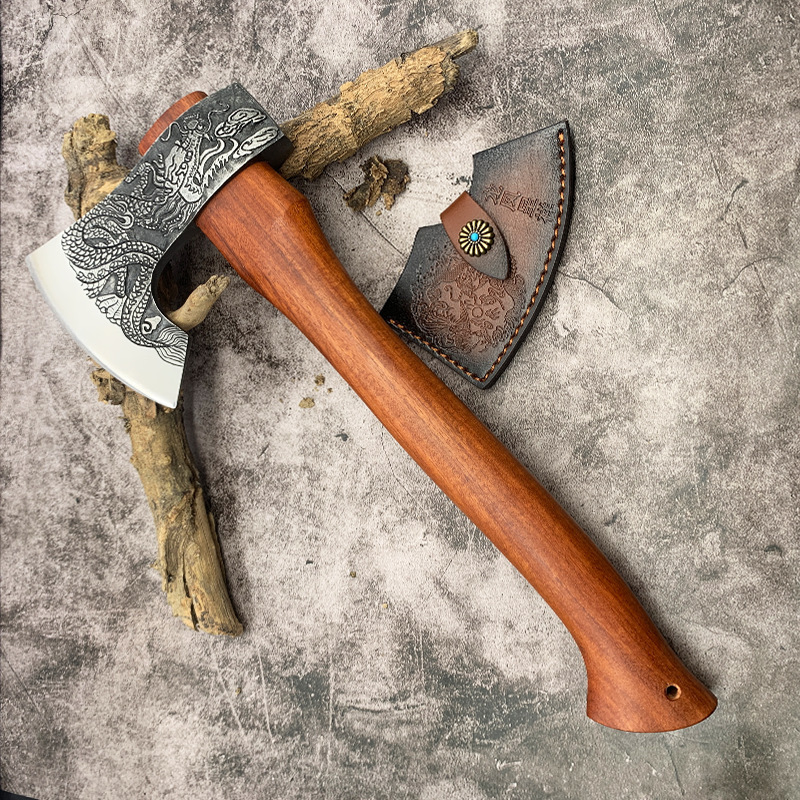 Yangjiang factory wholesale outdoor multi-functional axe home garden cutting firewood axe camping open mountain woodworking axe