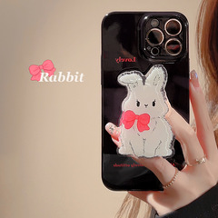 Cotton Rabbit 13 compatible with iPhone 14 Apple iPhone case 11 stand 12 silicone soft shell dropshipping 15 pro max