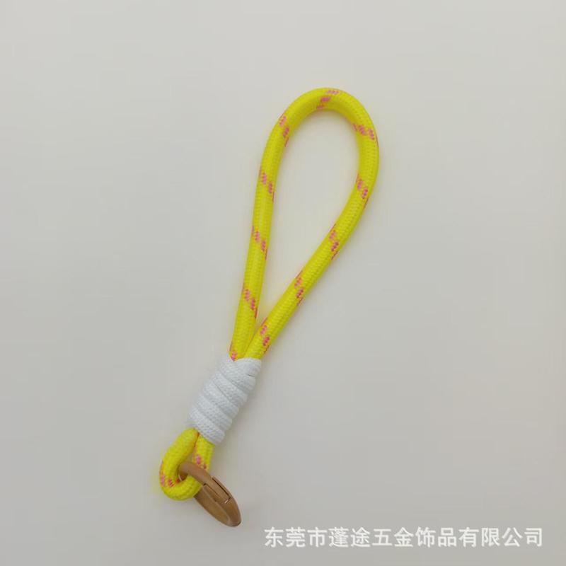 手机挂绳短款防丢绳手工编织百搭多巴胺水杯挂绳钥匙圈饰品挂件|undefined
