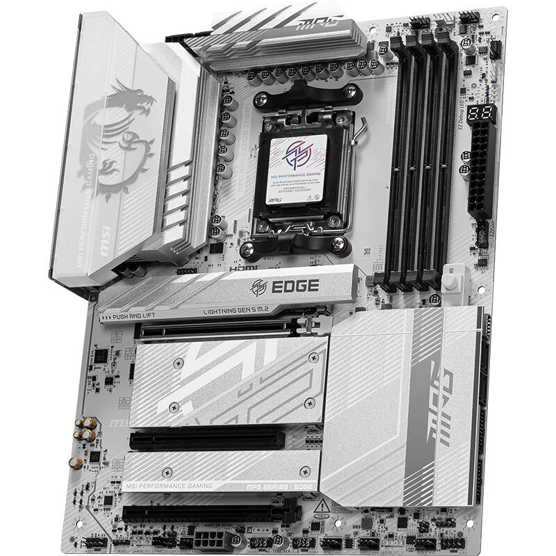 MPG B850 EDGE TI WIFI Blade Titanium компьютерная материнская плата поддерживает CPU AMD amg 9950x3d