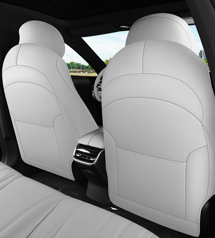 Changan Qiyuan A07 Special Car Seat Cover, Four-Season Universal Seat Cushion, Suede Leather Seat Cushion, Ventilated and Breathable Seat Cover