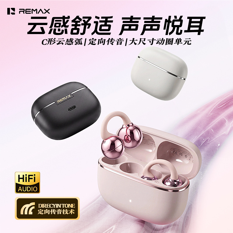 Remax Clip-On Directional Fashion Music Earphones Ear Clip Type V6.0 Bluetooth Earphones Ows-08