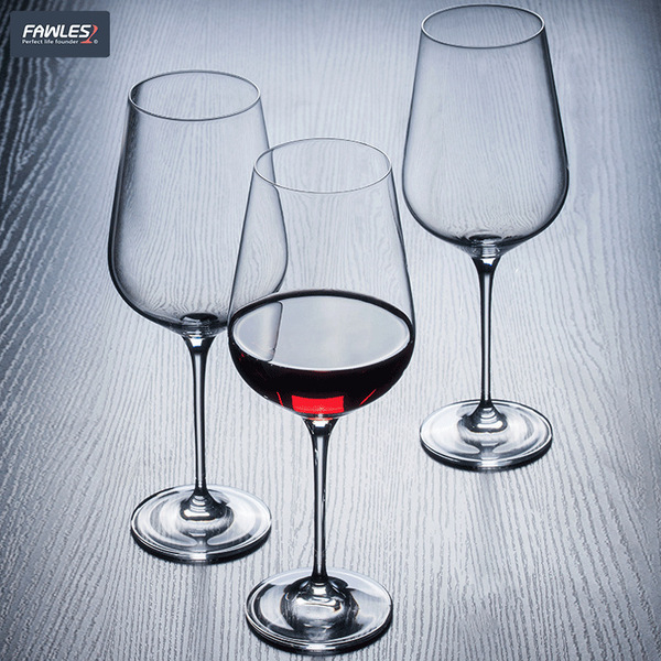 Crystal wineglass