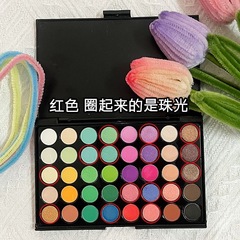 トナーねじり棒専用の40色の多色の色絵のつや消しの真珠の皿は初めてCOSの化粧の皿の人形を学んでぼかしません。