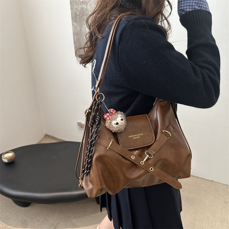 Mochila de invierno de gran capacidad para mujeres 2024 nueva moda de este año popular bolso de viaje universal mochila