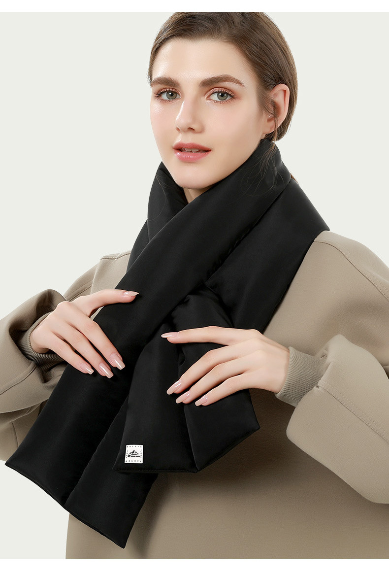 Dames Sjaals Winter warme sjaal voor vrouwen outdoor reizen nek bescherming winddicht lichtgewicht afslankende sjaal_voghion.com