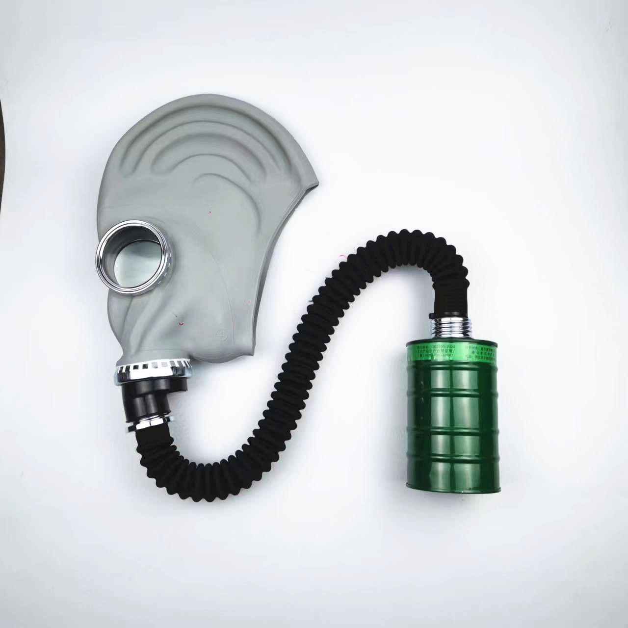 Puda 59-tipo máscara de gas pintura en aerosol químico amoníaco alimentos fumigación fuego máscara completa Ghost Face Gas máscara completa