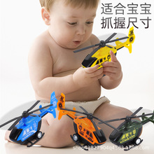 批发儿童玩具飞机仿真迷你回力直升机玩具摆件礼品摆地摊热卖玩具