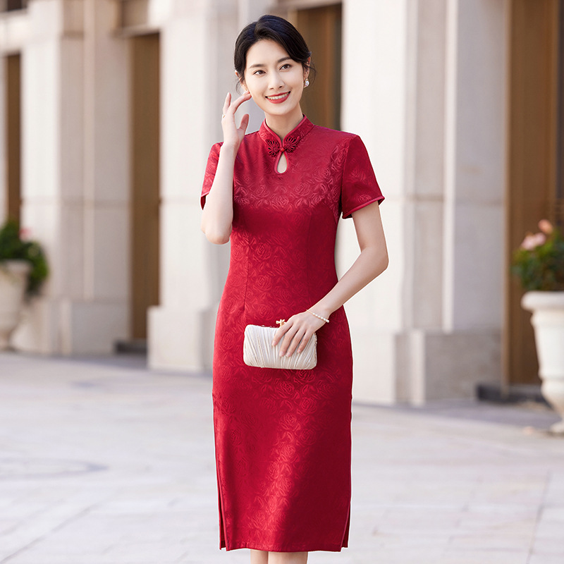 Summer retro cheongsam