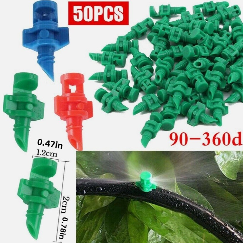 Toque de riego por goteo transfronterizo 90/180/360 grados de refracción de árboles frutales, dispositivo de riego automático, herramienta de riego