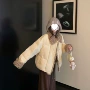 冬季加厚新款翻领棉服