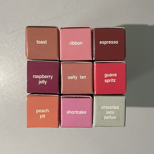 Spot Rhode colored Raspberry Ribbon Toast ESPRESSO lip gloss lip…