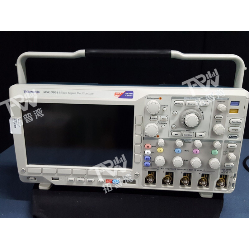 泰克Tektronix 4+16模数组合通道 300MHz MSO3034 数字荧光示波器