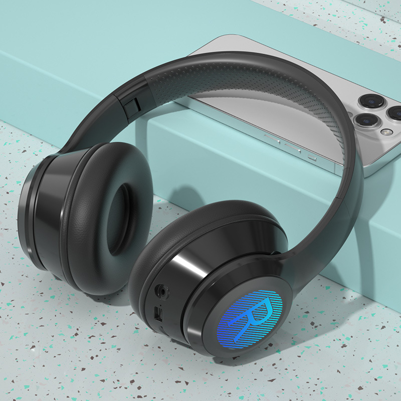 New Bluetooth headset for mobile phones, wireless esports, gaming, music, earphones, foldable card inserts, universal_voghion.com